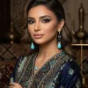 أقراط فيروز فاخرة