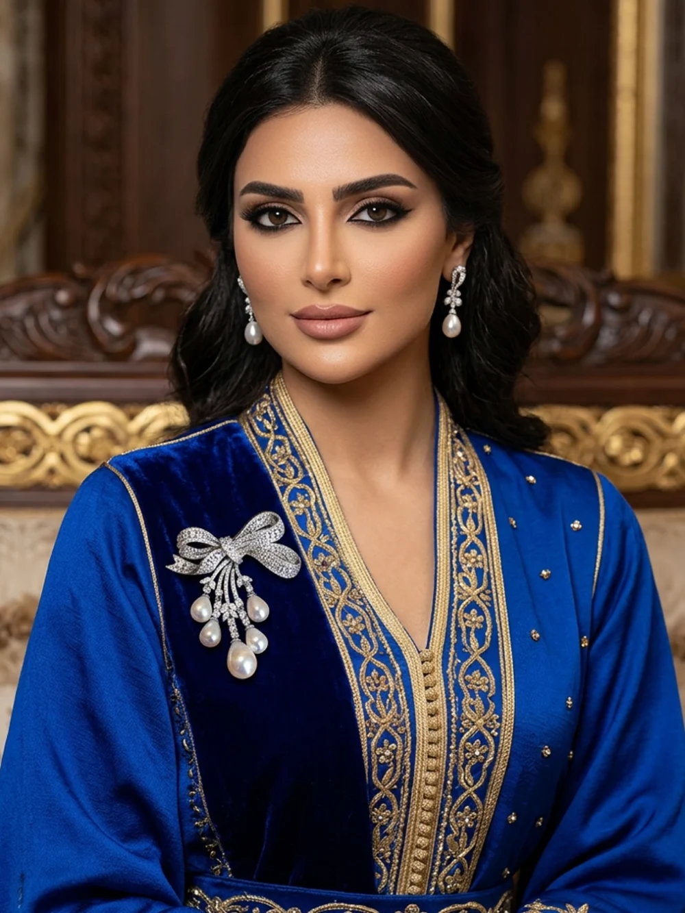 بروش لؤلؤ فاخر