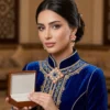 018 طقم زهور وردية